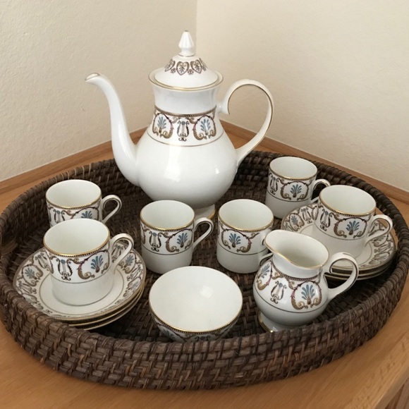 Vintage Elegant Royal Grafton Expresso/Tea Set